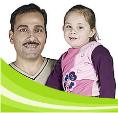 dad & daughter